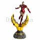 Iron Girl Iron Man Resin GK Statue LED Power Bank Charge Figure Limited Purple