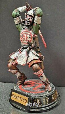 Iron Maiden Custom 8 FIGURE Eddie Samurai Senjutsu Hand Painted Resin Statue