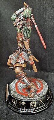 Iron Maiden Custom 8 FIGURE Eddie Samurai Senjutsu Hand Painted Resin Statue