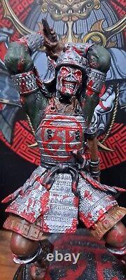 Iron Maiden Custom 8 FIGURE Eddie Samurai Senjutsu Hand Painted Resin Statue
