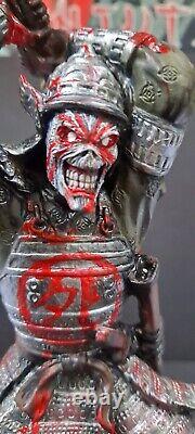 Iron Maiden Custom 8 FIGURE Eddie Samurai Senjutsu Hand Painted Resin Statue