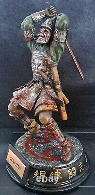 Iron Maiden Custom 8 FIGURE Eddie Samurai Senjutsu Hand Painted Resin Statue