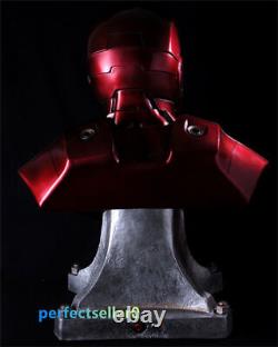 Iron Man MK3 Bust 11 Statue LED Eye Resin Figure Model Statues 22'' STOCK Gifts