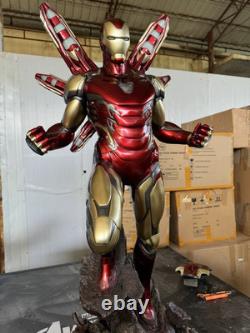 Iron Man MK85 1/2 Suit Statues Decor Movie Prop Marvel Action Figures Model Toy