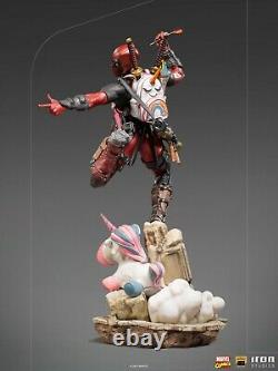 Iron Studios 110th Deadpool Male Figure Statue Resin Collectible MARCAS33420-10