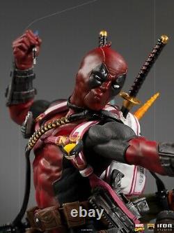 Iron Studios 110th Deadpool Male Figure Statue Resin Collectible MARCAS33420-10