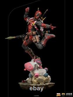 Iron Studios 110th Deadpool Male Figure Statue Resin Collectible MARCAS33420-10