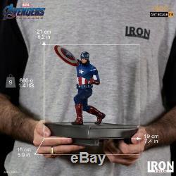 Iron Studios 1/10 2012 Ver. Captain America Statue AvengersEndgame Figure Toys
