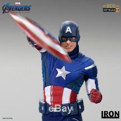 Iron Studios 1/10 2012 Ver. Captain America Statue AvengersEndgame Figure Toys