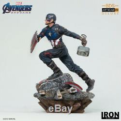 Iron Studios 1/10 Captain America Statue AvengersEndgame Figure Collection Toys