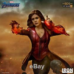 Iron Studios 1/10 Scarlet Witch Statue Avengers Endgame Figure Collection Toys