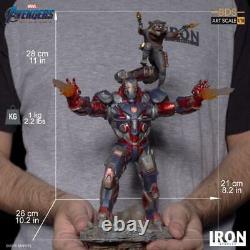 Iron Studios 1/10 War Machine Rocket Raccoon Statue Avengers Figure Model Toys