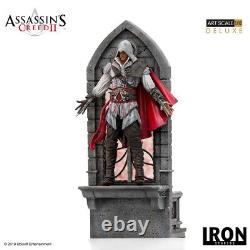 Iron Studios Assassin's Creed II Ezio Auditore Deluxe Art Scale 1/10 Statue