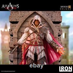 Iron Studios Assassin's Creed II Ezio Auditore Deluxe Art Scale 1/10 Statue