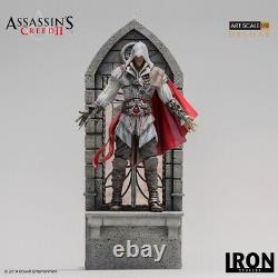 Iron Studios Assassin's Creed II Ezio Auditore Deluxe Art Scale 1/10 Statue