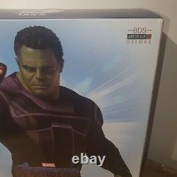 Iron Studios Avengers Endgame Deluxe Hulk Bds Art Scale 1/10 Figure Statue 8.5