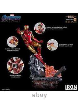 Iron Studios Avengers Endgame Deluxe Iron Man Mark 85 LXXXV Art 1/10 Statue