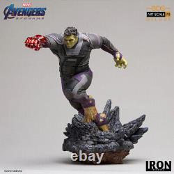 Iron Studios Avengers Endgame Hulk Bds Art Scale 1/10 Figure Statue 8.5 New