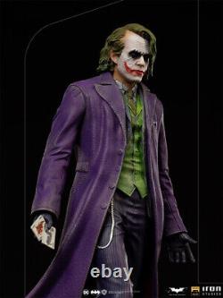 Iron Studios Batman The Dark Knight Joker 1/10 Art Statue New Sealed