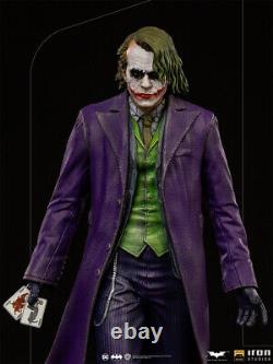 Iron Studios Batman The Dark Knight Joker 1/10 Art Statue New Sealed