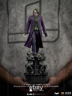 Iron Studios Batman The Dark Knight Joker 1/10 Art Statue New Sealed