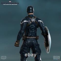 Iron Studios Captain America Winter Soldier Statue Figure Marvel MCU Rare 110