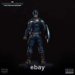 Iron Studios Captain America Winter Soldier Statue Figure Marvel MCU Rare 110
