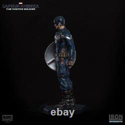 Iron Studios Captain America Winter Soldier Statue Figure Marvel MCU Rare 110