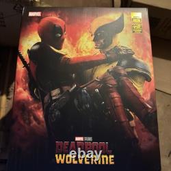 Iron Studios Deadpool & Wolverine Deluxe Marvel 110 Scale Statue