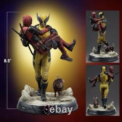 Iron Studios Deadpool & Wolverine Deluxe Marvel 110 Scale Statue