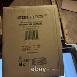 Iron Studios Deadpool & Wolverine Deluxe Marvel 110 Scale Statue