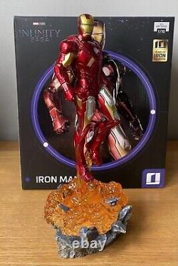 Iron Studios Marvel Avengers Iron Man Battle Of New York Statue Nt Sideshow Xm