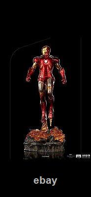 Iron Studios Marvel Avengers Iron Man Battle Of New York Statue Nt Sideshow Xm