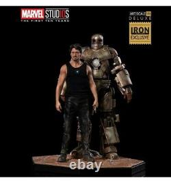Iron Studios Marvel Man Tony Stark And Mark I Comics Art Scale 1/10 Del