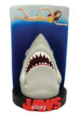 JAWS SWIMMER POSTER PREMIUM MOTION RESIN STATUE FACTORY ENTERTAINMENT 9 inch 3D