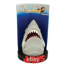 JAWS SWIMMER POSTER PREMIUM MOTION RESIN STATUE FACTORY ENTERTAINMENT 9 inch 3D