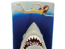 JAWS SWIMMER POSTER PREMIUM MOTION RESIN STATUE FACTORY ENTERTAINMENT 9 inch 3D