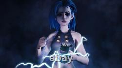 JINX Arcane League of Legends 18 Scale Statue 3D Printed Painted 230mm