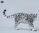 JXK 1/6 Snow Leopard Model Resin Statue Wild Animal Figure Collection Decor Toy