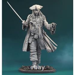 Jack Sparrow Garage Kit Figure Collectible Statue Handmade Gift