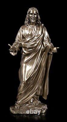 Jesus Figure as Preacher Christ Statue Veronese Bronze Look