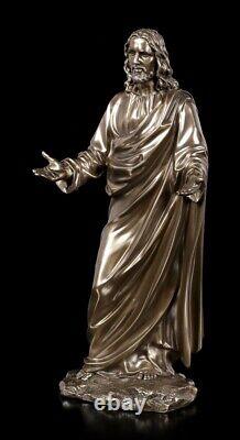 Jesus Figure as Preacher Christ Statue Veronese Bronze Look