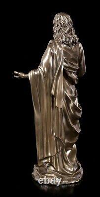 Jesus Figure as Preacher Christ Statue Veronese Bronze Look