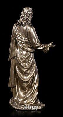 Jesus Figure as Preacher Christ Statue Veronese Bronze Look