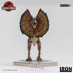 Jurassic Park Dilophosaurus 110 Scale Statue Iron Studios