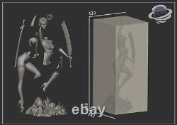 Kaine, Nier Automata, 12K Resin Model Kit Painted 3d Printed DIY Figure