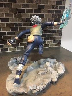 Kakashi Vs Zabuza Statue VKH Resin Naruto Figure Rare