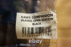Kaws Medicom Toy Open Edition 2016 Black Companion (Flayed) Sculpture Figure