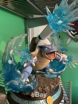 King Finger Studios Mega Blastoise Resin Statue Pokemon Figure