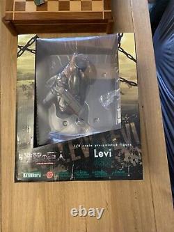 Kotobukiya ARTFX J Attack on Titan Levi Renewal Package Ver. Figure Statue